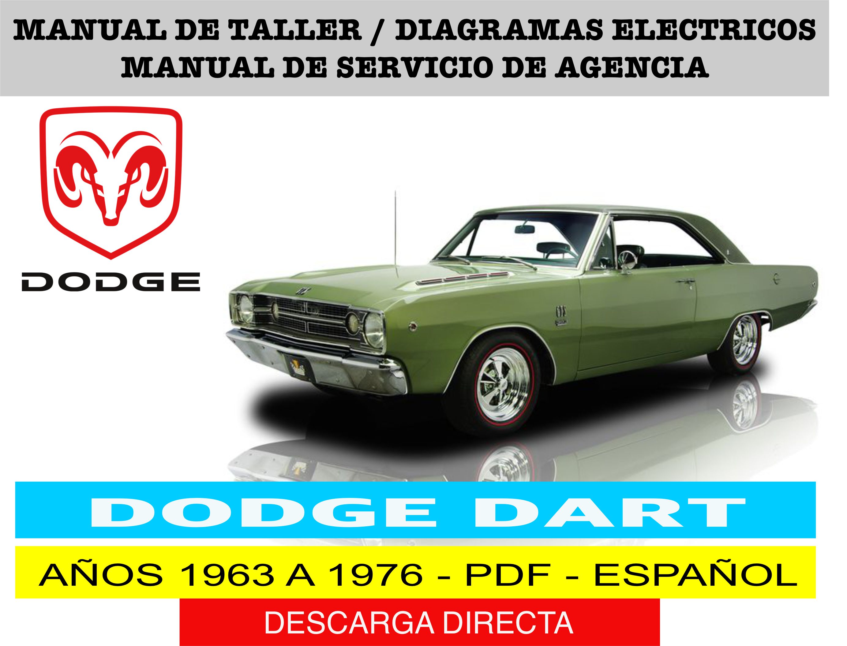 Manual de Servicio Dodge Dart 1963-1976